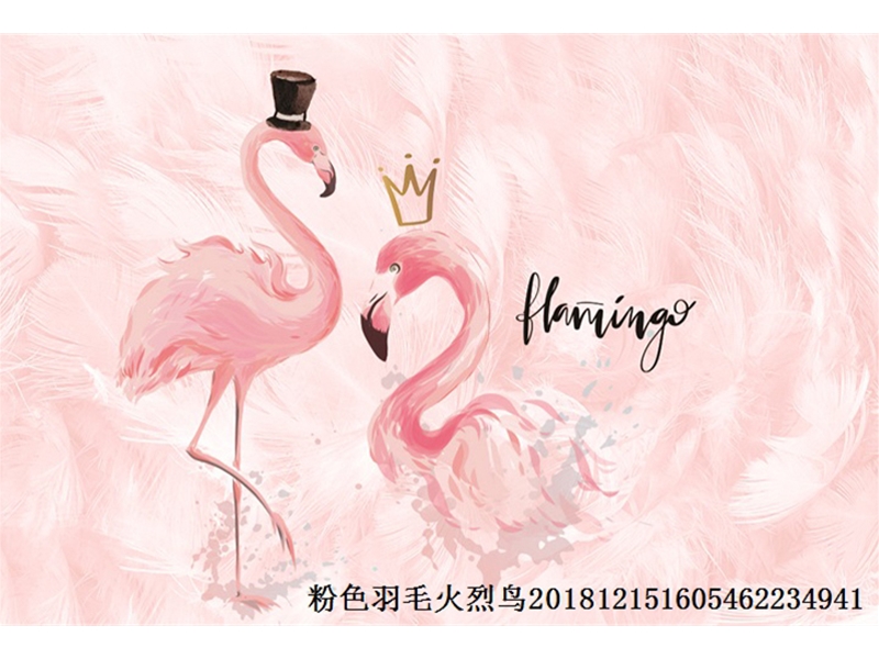 现代简约另类-火烈鸟