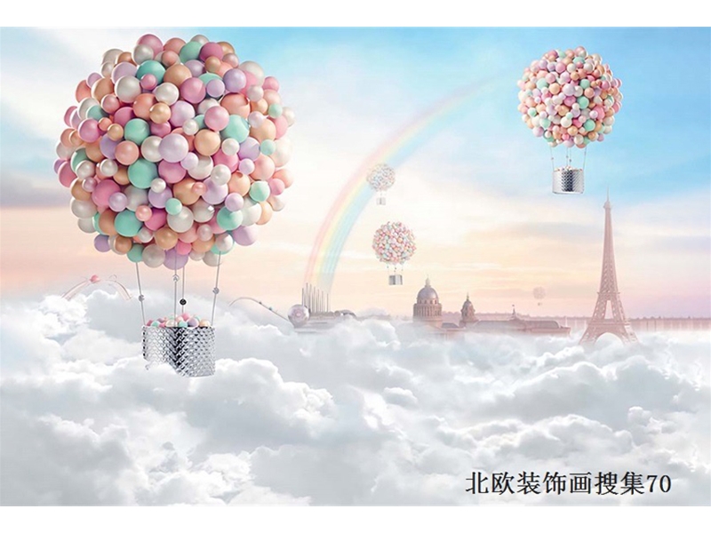 儿童房-彩虹云朵