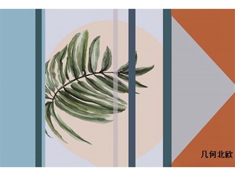几何图形-叶子羽毛