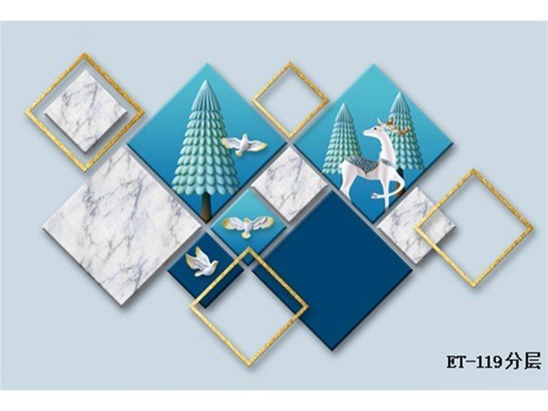 几何图形-菱形小鹿