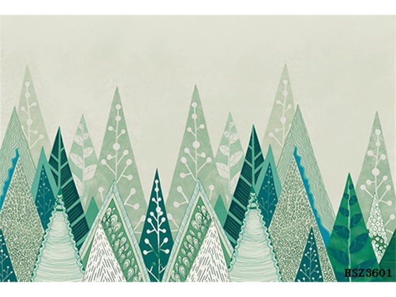 几何图形-抽象山