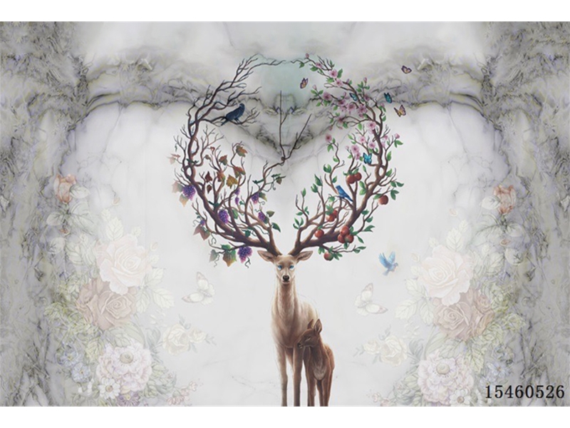 北欧麋鹿-叶子小鹿