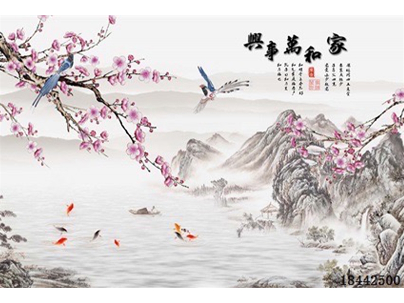 家和系列-梅花梨花樱花