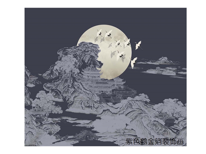 日式系列-祥云鹤