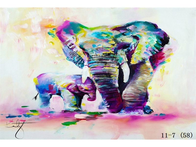 欧式油画-动物 水果 植物