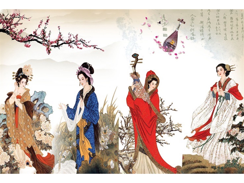 中式系列-人物-八仙过海-字画