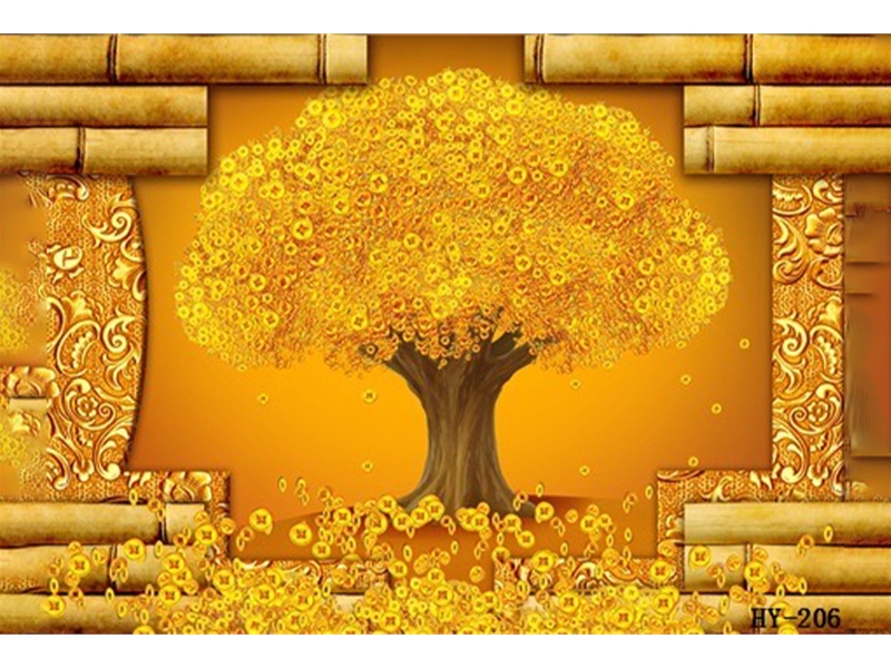 中式系列-发财树