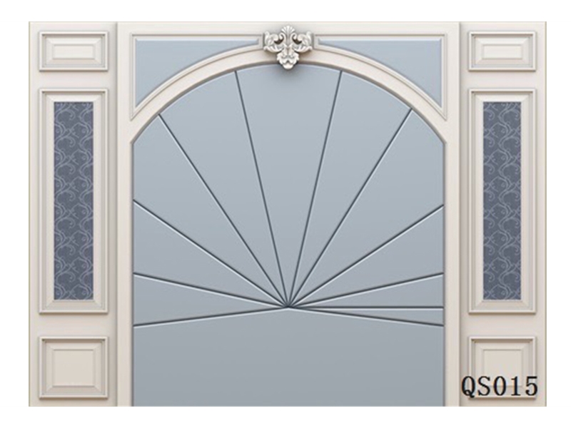 造型背景-软硬包窗帘背景